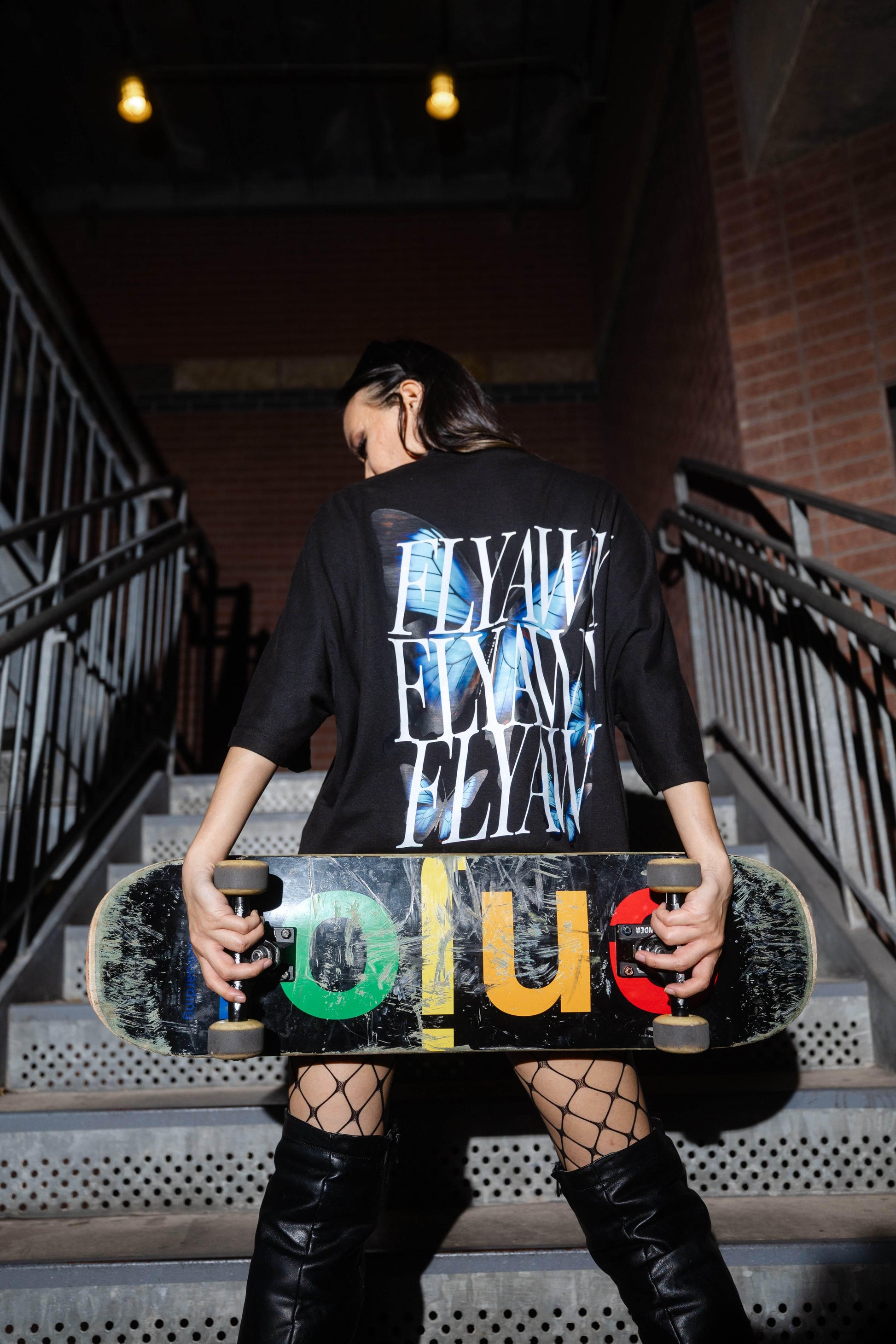 NEVER LANDED TEE - FLYAWY BRAND