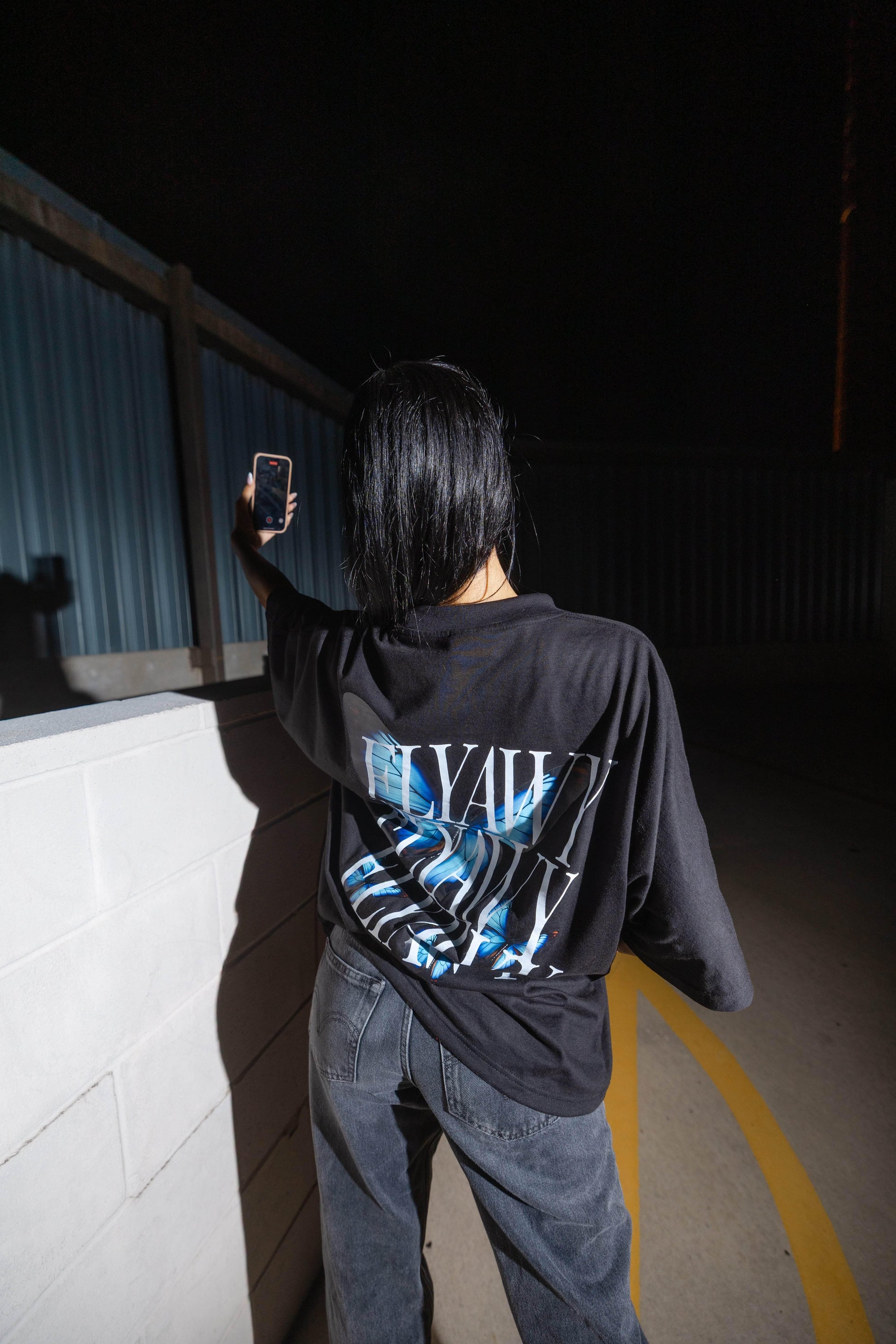 NEVER LANDED TEE - FLYAWY BRAND